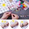 Bead Bracelet Making Kit, Bead Friendship Bracelets Kit with Pony Beads Letter Beads Charm Beads and Elastic String for Bracelet and Jewelry Making Rainbow Colors